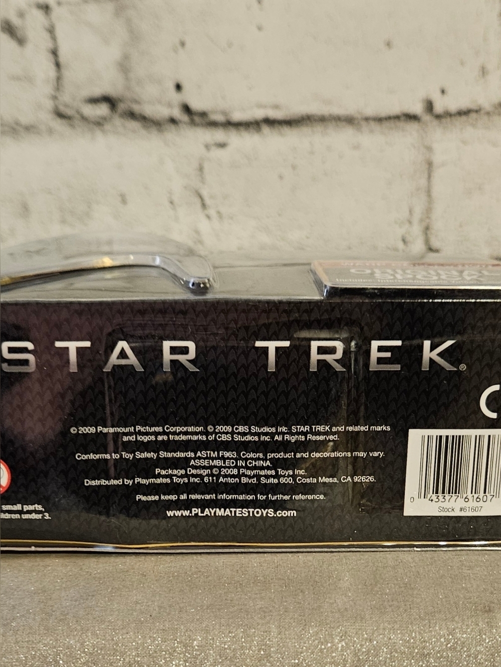 Star Trek 2009 Original Spock Figure Warp Collection NIB Playmates - Picture 9 of 9